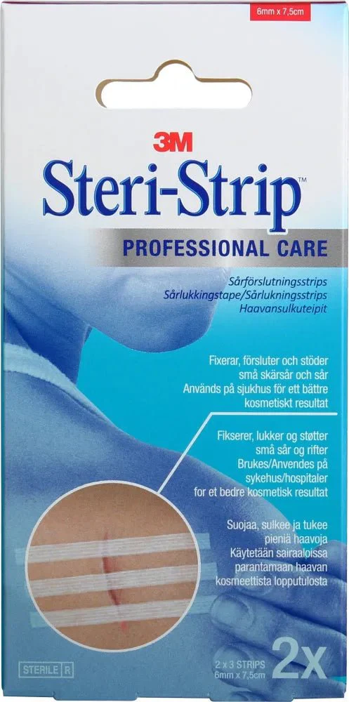 3M Steri-Strip Haavansulkuteippi 6mm X 75mm