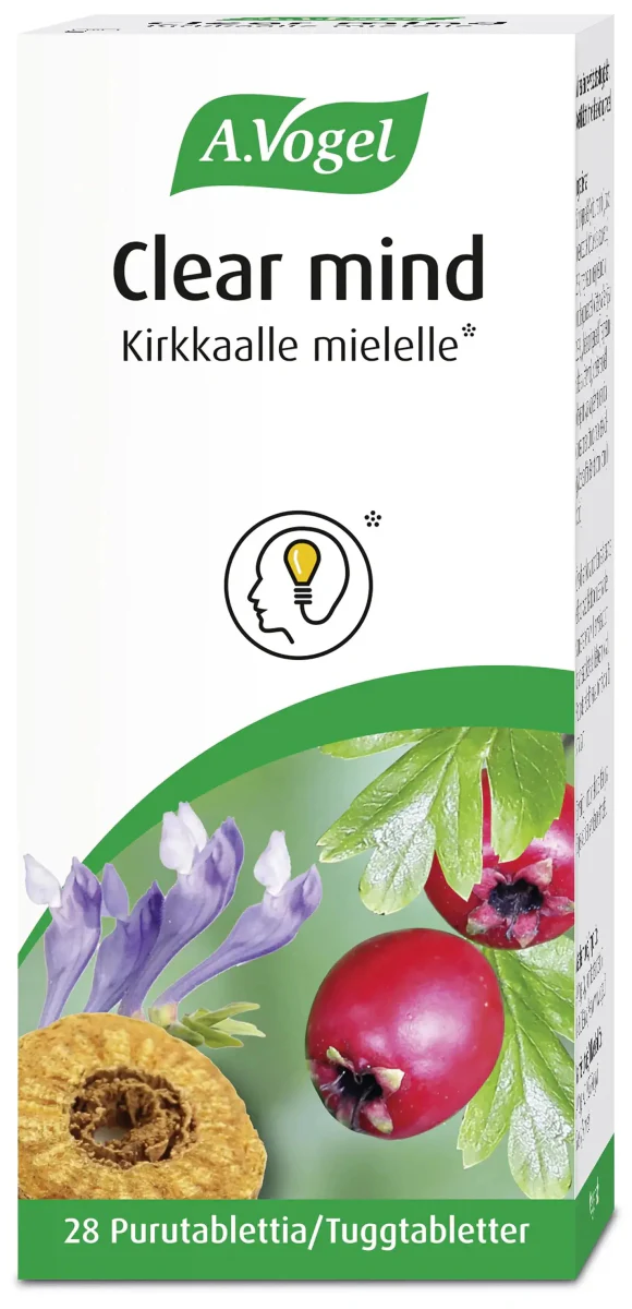 A.Vogel Clear Mind Purutabletti
