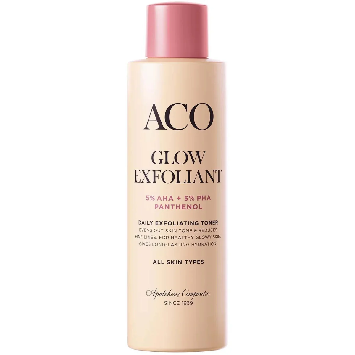ACO Face Glow Exfoliant Toner Hajusteeton 150 ml
