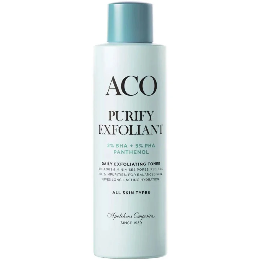 ACO Face Purify Exfoliant Toner Hajusteeton 150 ml