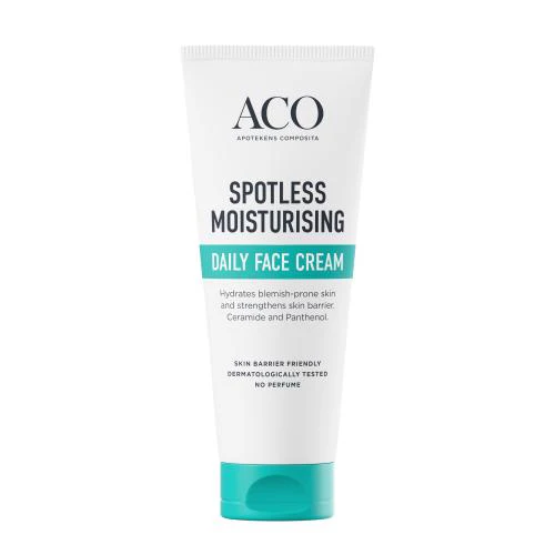 Aco Spotless Daily Face Cream Hajusteeton