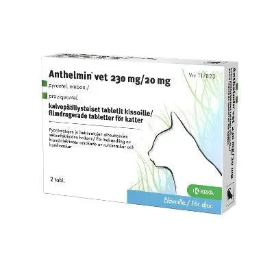 Anthelmin Vet 20 mg/230 mg Tabl, Kalvopääll - Image 2