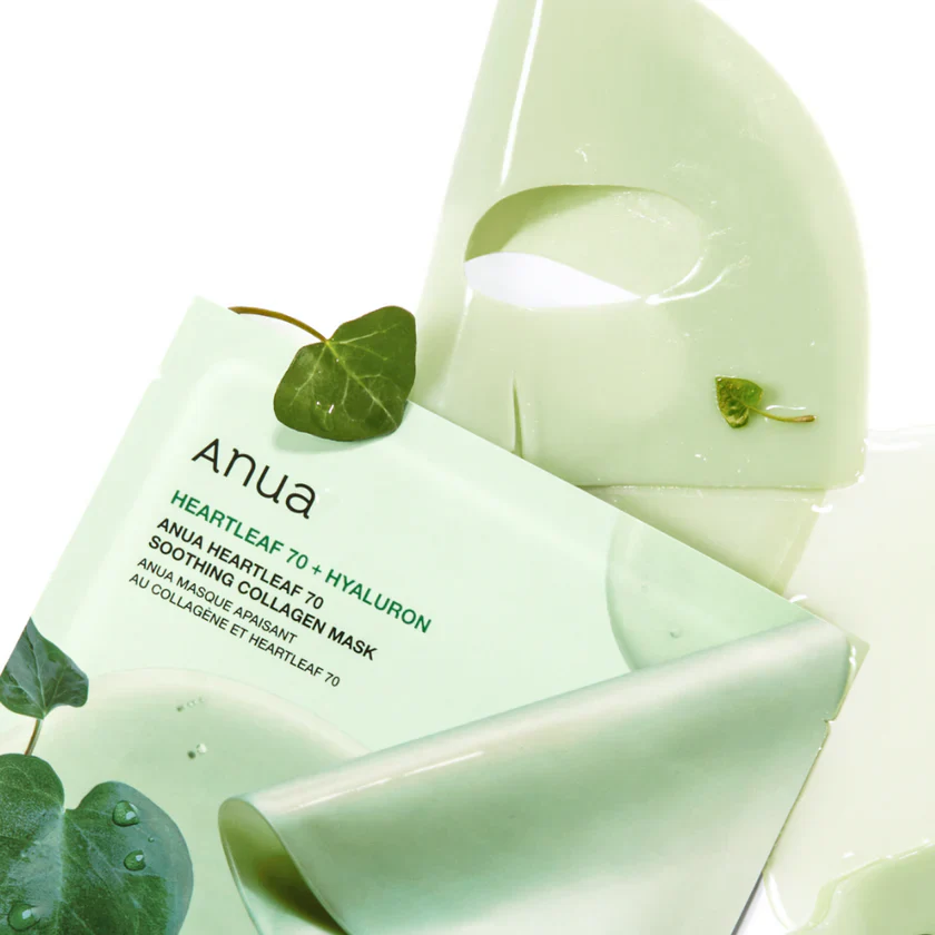 Anua Heartleaf 70 Soothing Collagen Mask 1 kpl - Image 2
