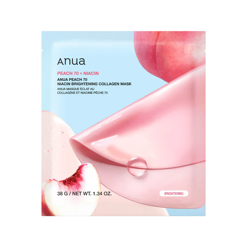 Anua Peach 70 Brightening Collagen Mask 1 kpl