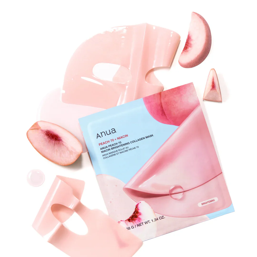 Anua Peach 70 Brightening Collagen Mask 1 kpl - Image 2