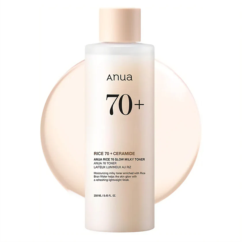 Anua Rice 70 Glow Milky Toner 250 ml