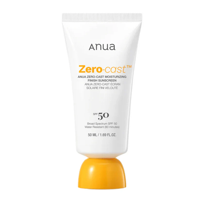Anua Zero-Cast Moisturizing Finish Sunscreen 50 ml