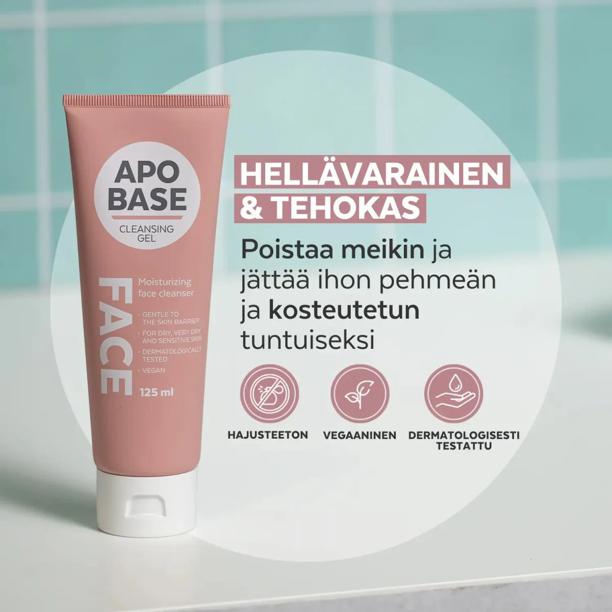 Apobase Face Cleansing Gel puhdistusgeeli kasvoille - Image 2