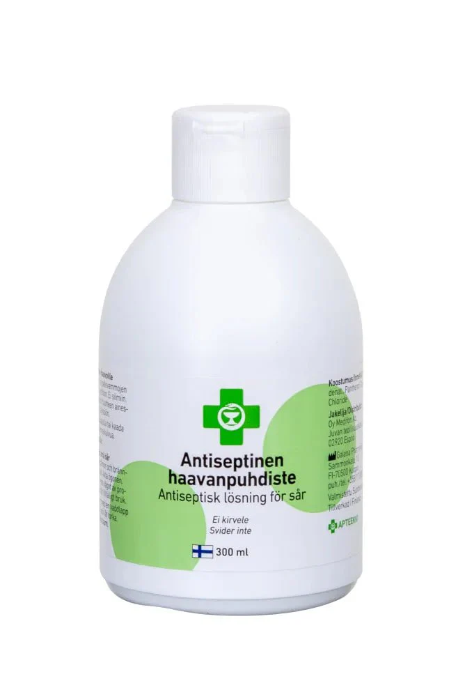 Apteekki Antiseptinen Haavanpuhdiste Flip-Top Kaatopullo - Image 2