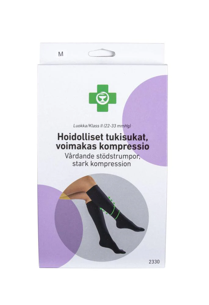 Apteekki Hoidolliset Tukisukat Voimakas Kompressio L - Image 2