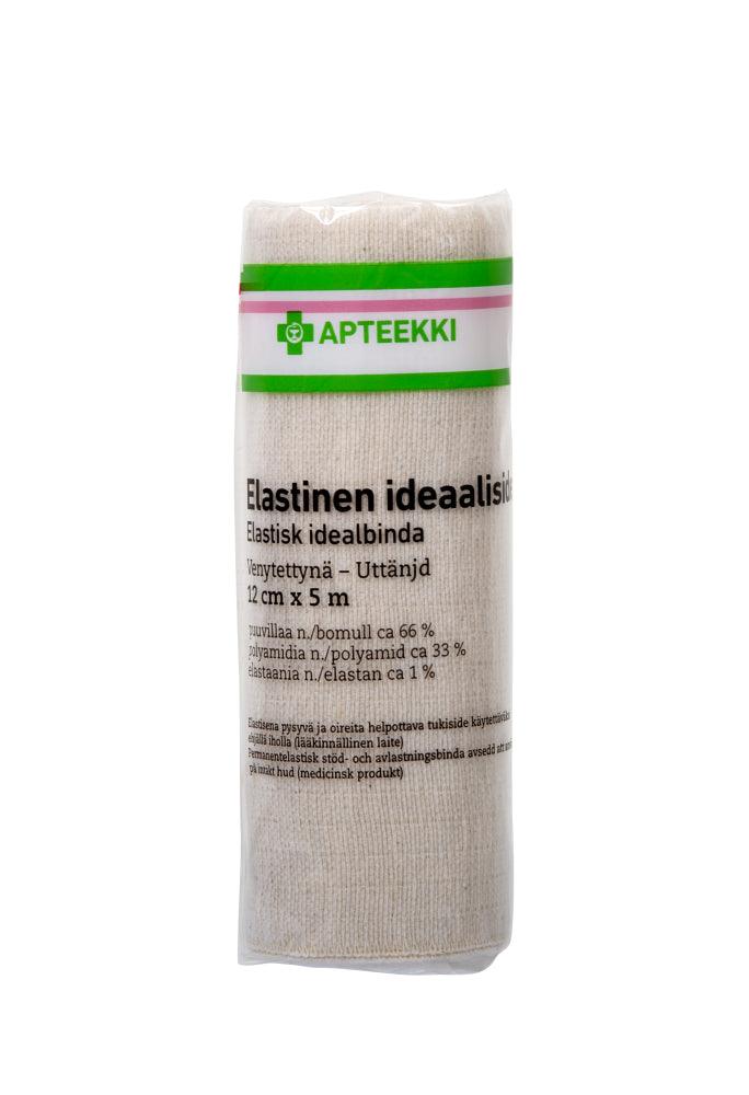 Apteekki Ideaaliside Elastinen 12cm x 5M - Image 2