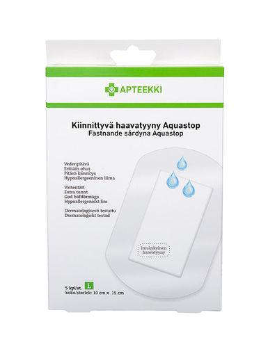 Apteekki Kiinnittyvä Haavatyyny Aquastop L