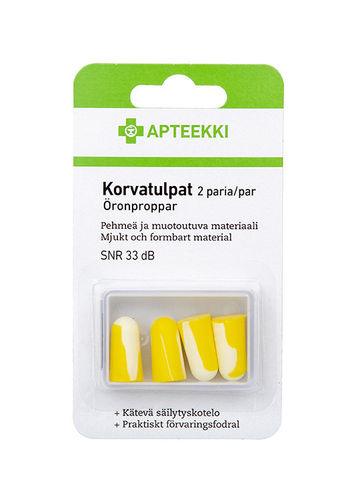 Apteekki Korvatulpat Muotoiltu