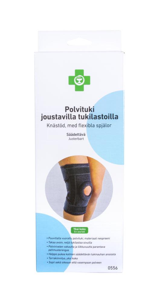Apteekki Polvituki Joustavilla Tukilastoilla Yksi Koko