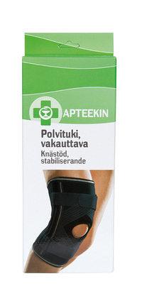 Apteekki Polvituki Vakauttava XXL, Musta