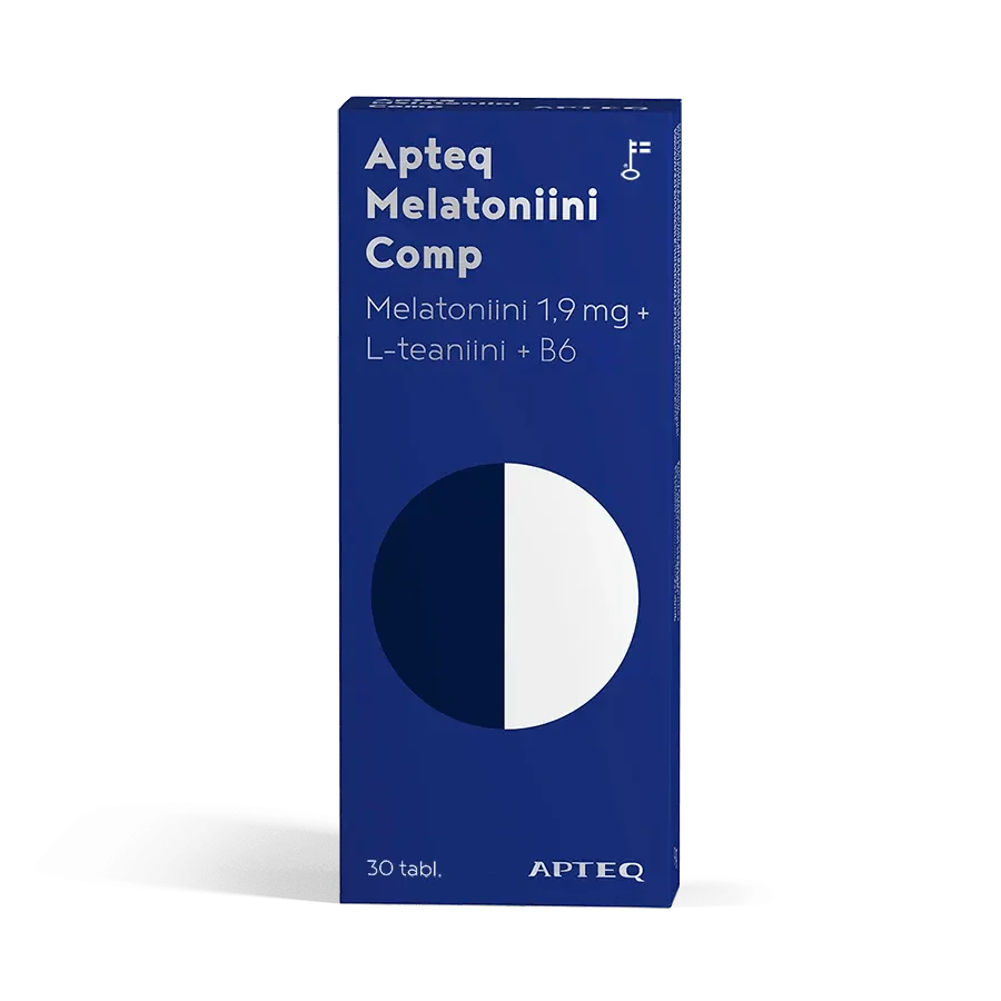 Apteq Melatoniini Comp 1,9 mg