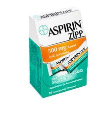 Aspirin Zipp 500 mg Rakeet Annospussi
