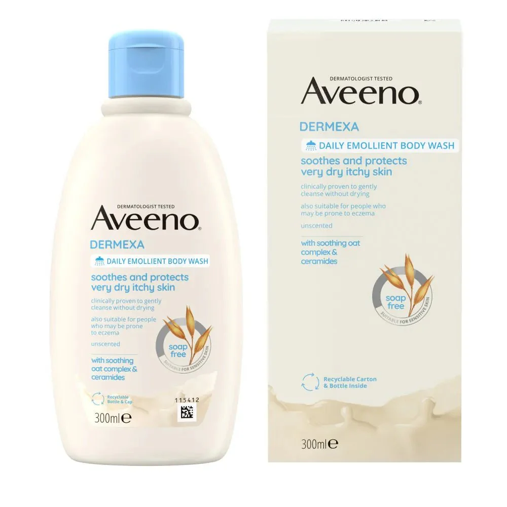 Aveeno Dermexa Daily Emollient Body Wash - Image 2