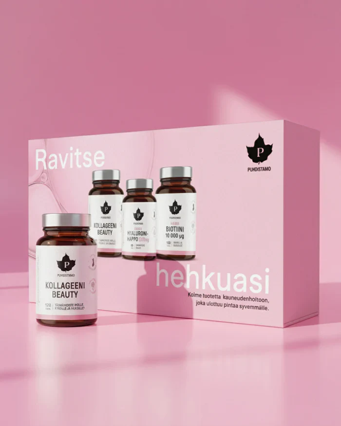 Puhdistamo Beauty Box by Puhdistamo (kollageeni, biotiini & hyaluronihappo) - Image 3
