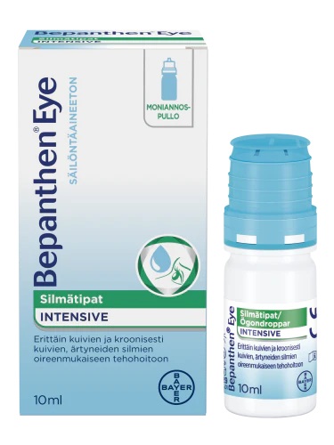 Bepanthen Eye Intensive silmätipat pullo 10 ml