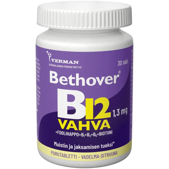 Bethover Strong B12 Vadelma-Sitruuna - Image 2