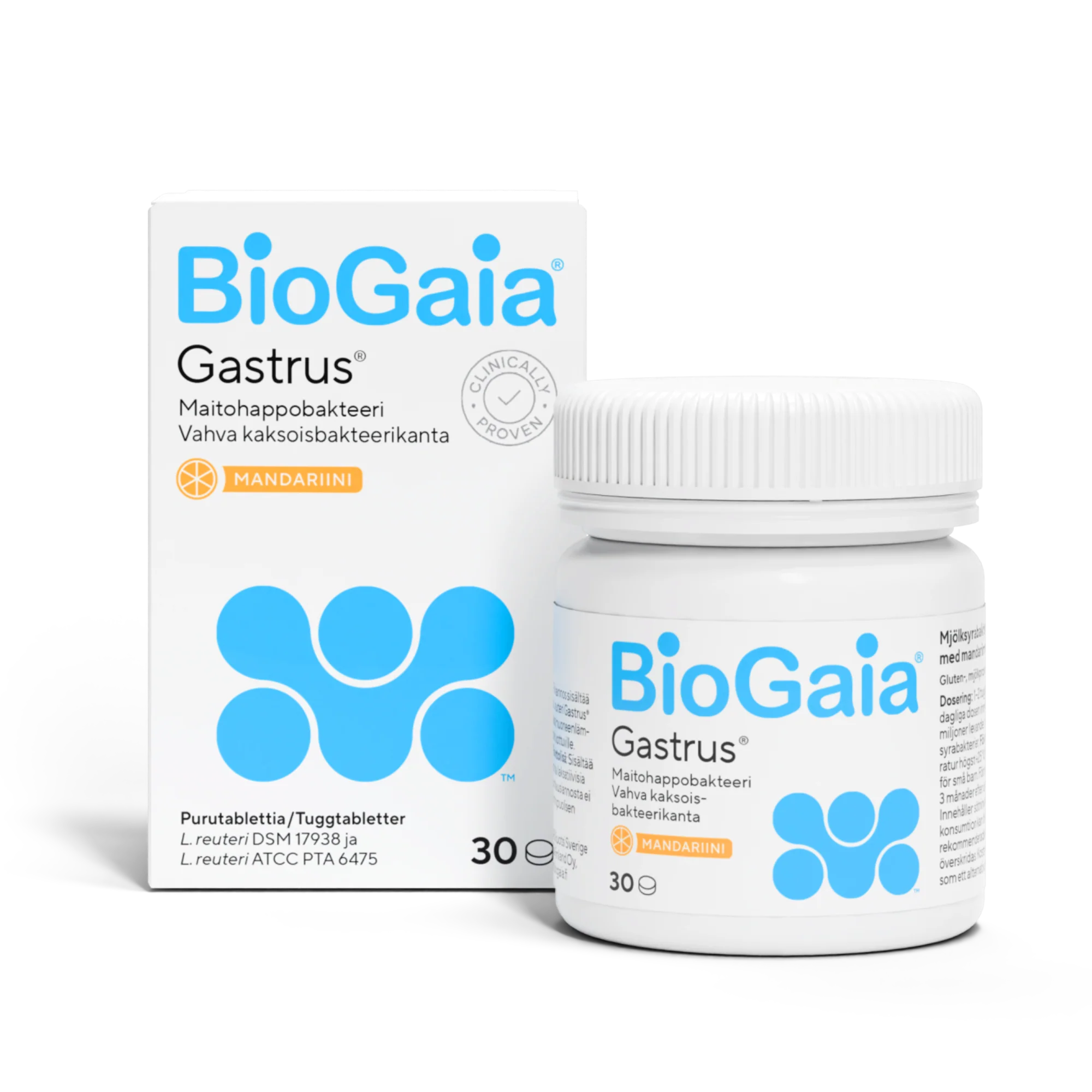 Biogaia Gastrus maitohappobakteeri