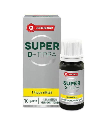 Bioteekki Super D-Tippa