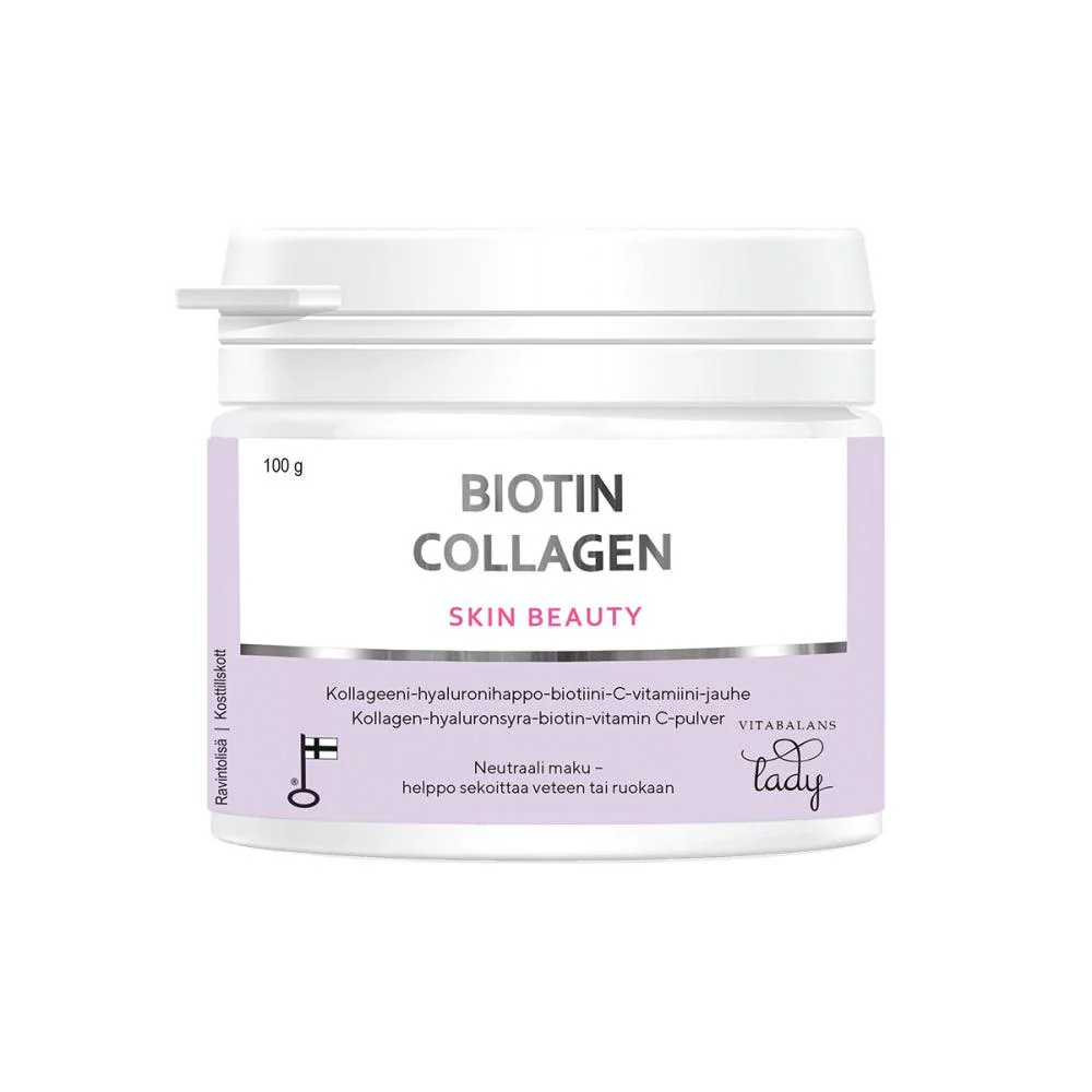 Vitabalans Lady Biotiini-Kollageenijauhe