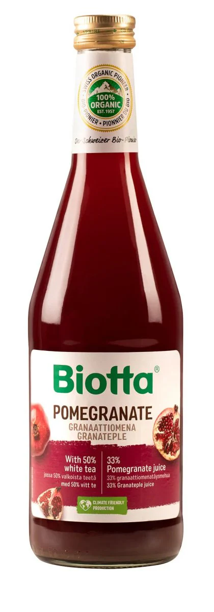 Biotta Granaattiomenajuoma, Luomu
