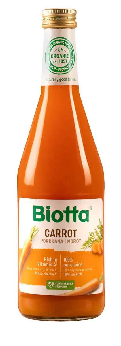 Biotta Porkkanatäysmehu, Luomu