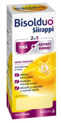 Bisolduo Siirappi 100 ml - helpostusta kuivaan yskään