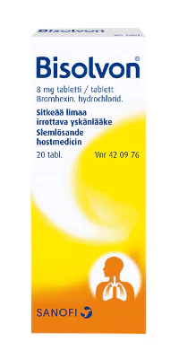 Bisolvon 8 mg Tabl