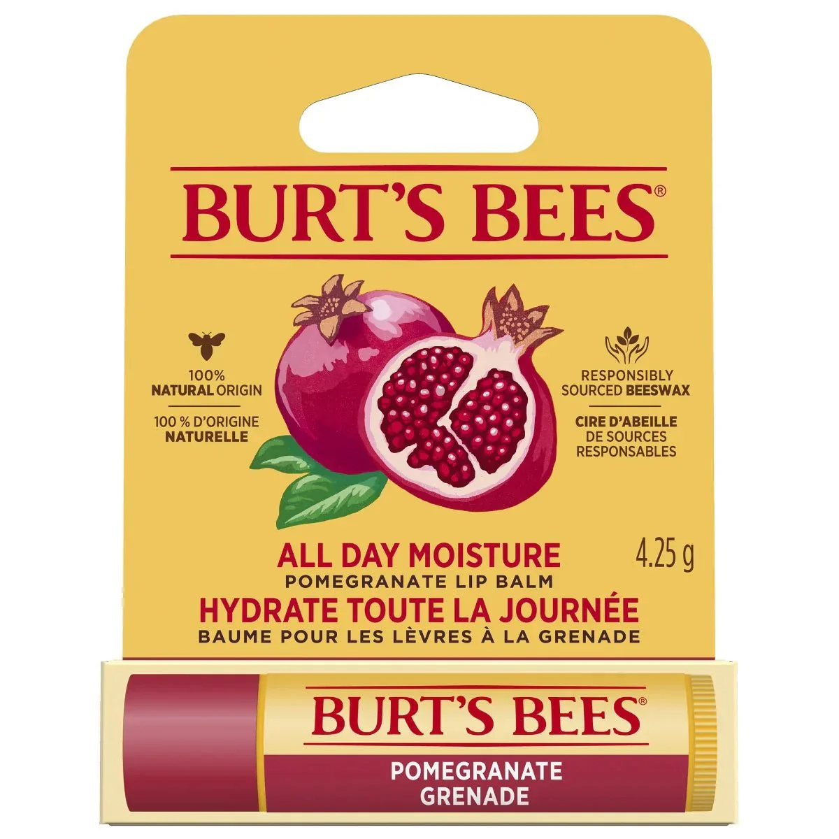 Burts Bees Lip Balm Pomegranate 4,25 g