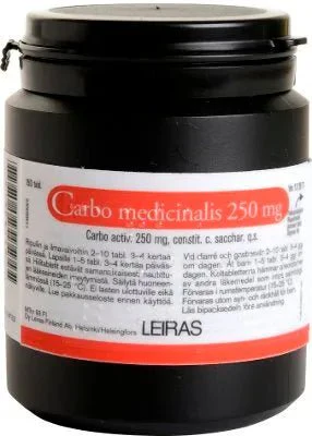 Carbo Medicinalis 250 mg Tabl - Image 3