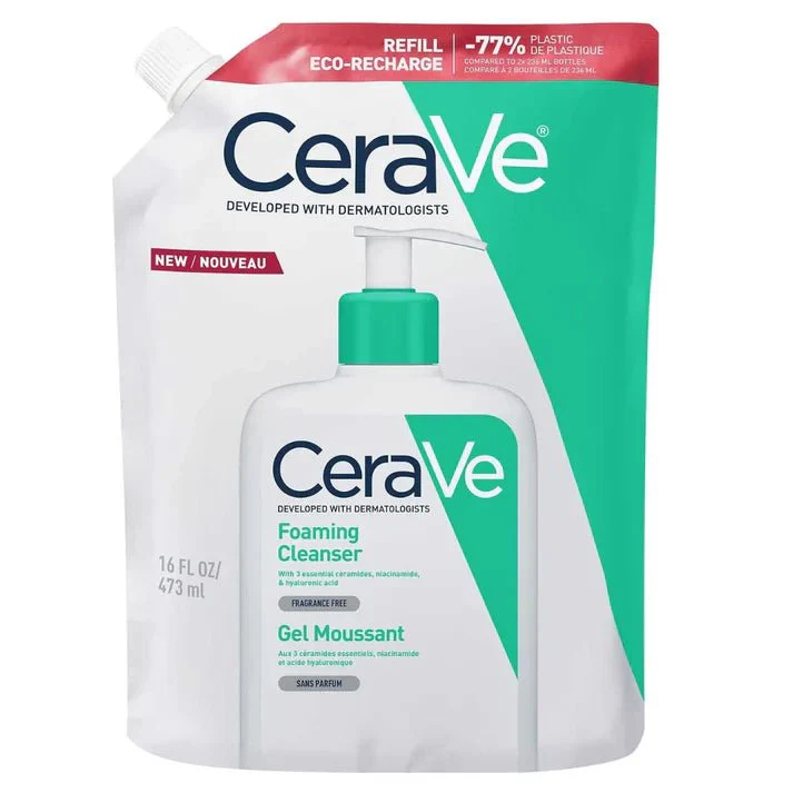 CeraVe Foaming Cleanser täyttöpakkaus 473 ml