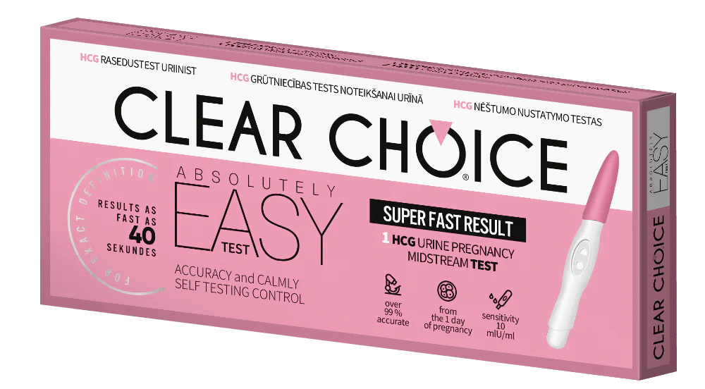 Clear Choice Aet 6 Päivää Ennen Raskaustesti