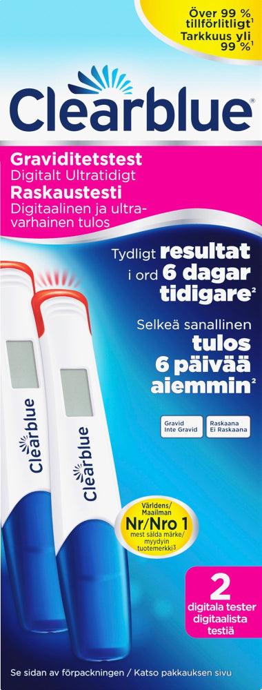 Clearblue Digital Ultra Early Raskaustesti - Image 2
