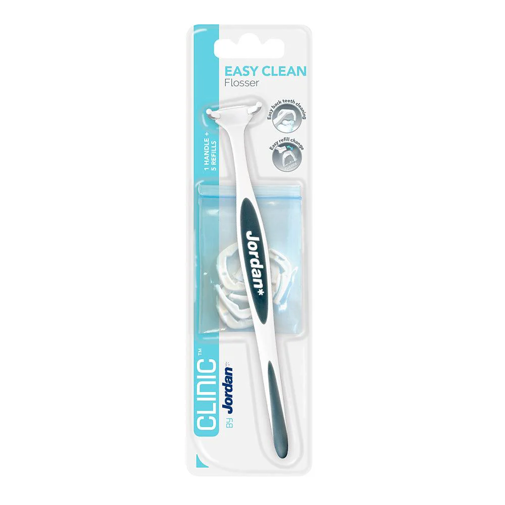 Clinic By Jordan Easy Clean Flosser Hammaslankain