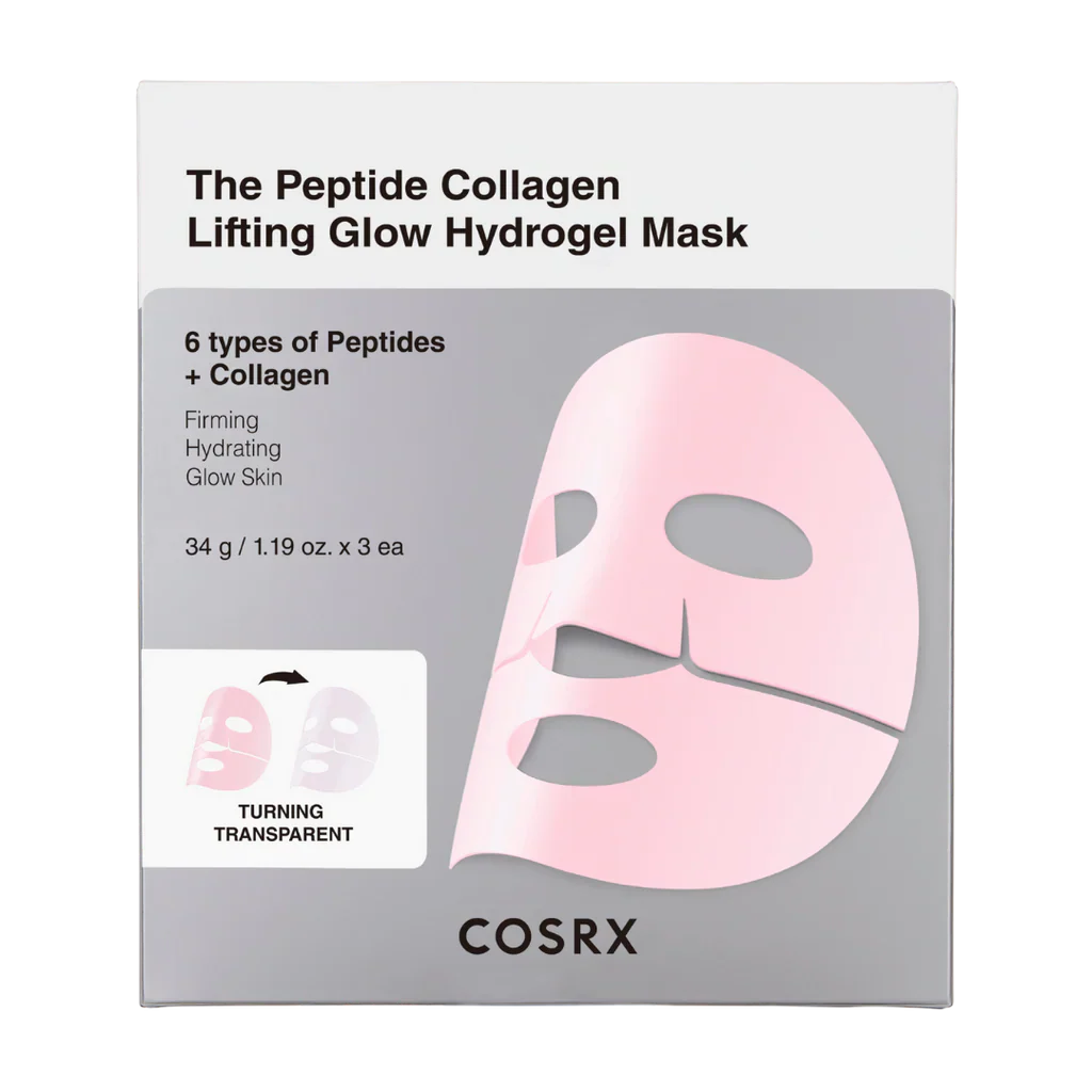 COSRX Peptide Glow Hydrogel Mask 3 kpl