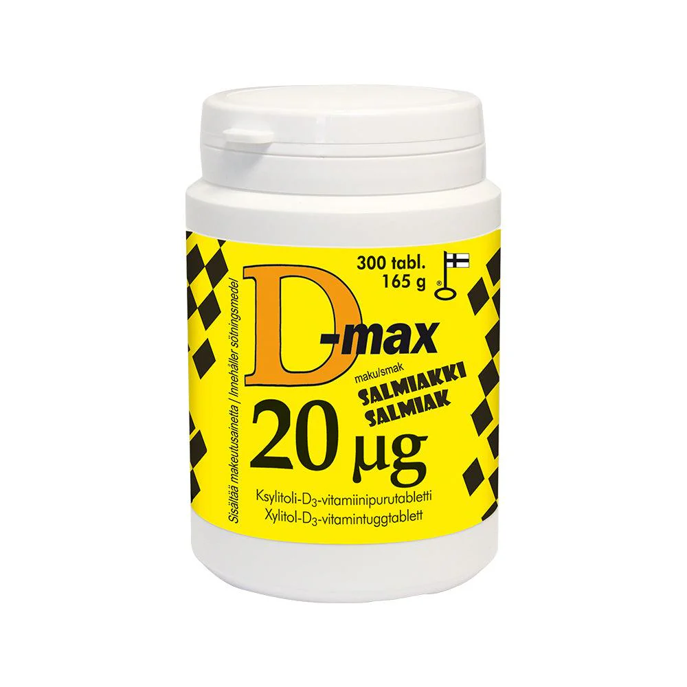 D-Max 20 mikrog Salmiakki - Image 2