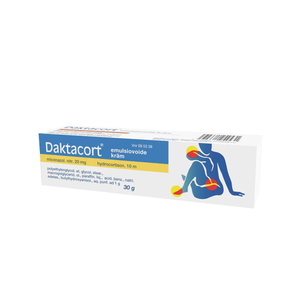Daktacort 10 mg/g/20 mg/g Emulsiovoide