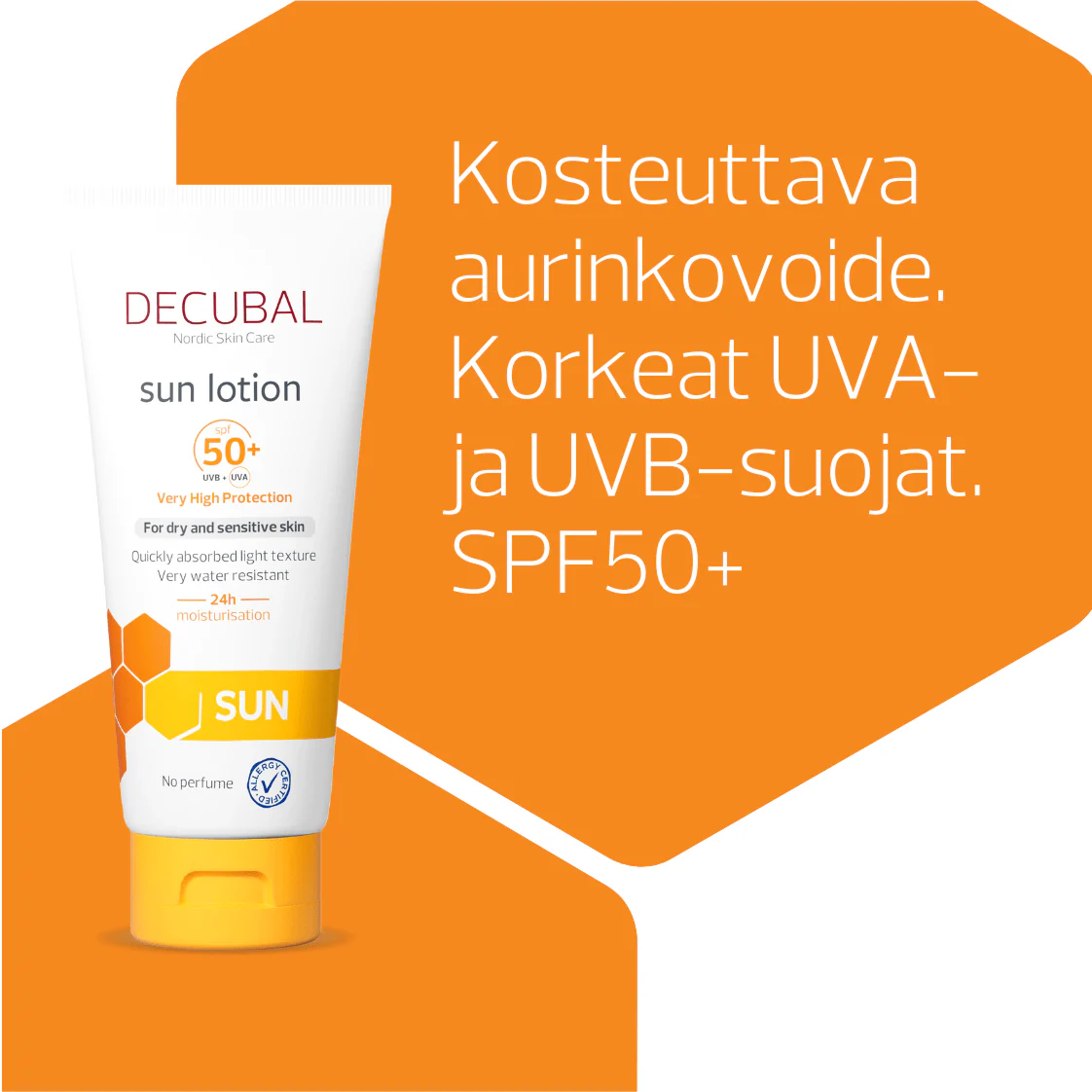 Decubal Body Sunlotion SPF50+ Tuubi - Image 2