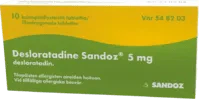 Desloratadine Sandoz 5 mg Tabl, Kalvopääll - Image 3