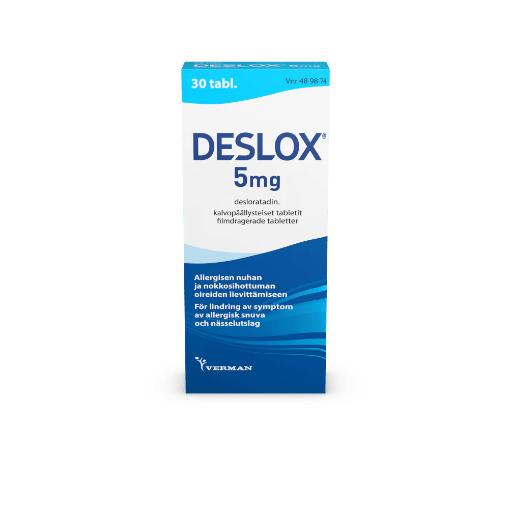 Deslox 5 mg Tabl, Kalvopääll - Image 2