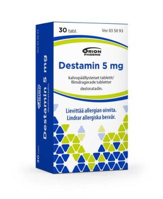 Destamin 5 mg Tabl, Kalvopääll - Image 2