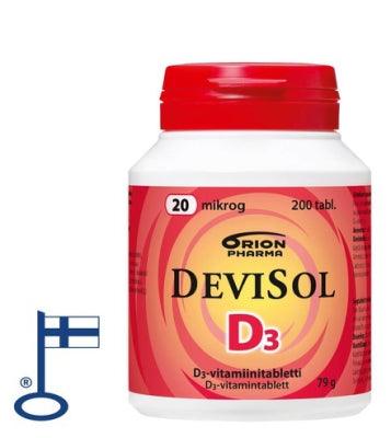 DeviSol 20 mcg - D-vitamiini - Image 2