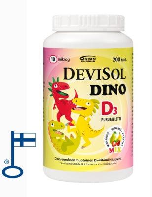DeviSol Dino Mix 10 mcg - D-vitamiini lapsille - Image 2