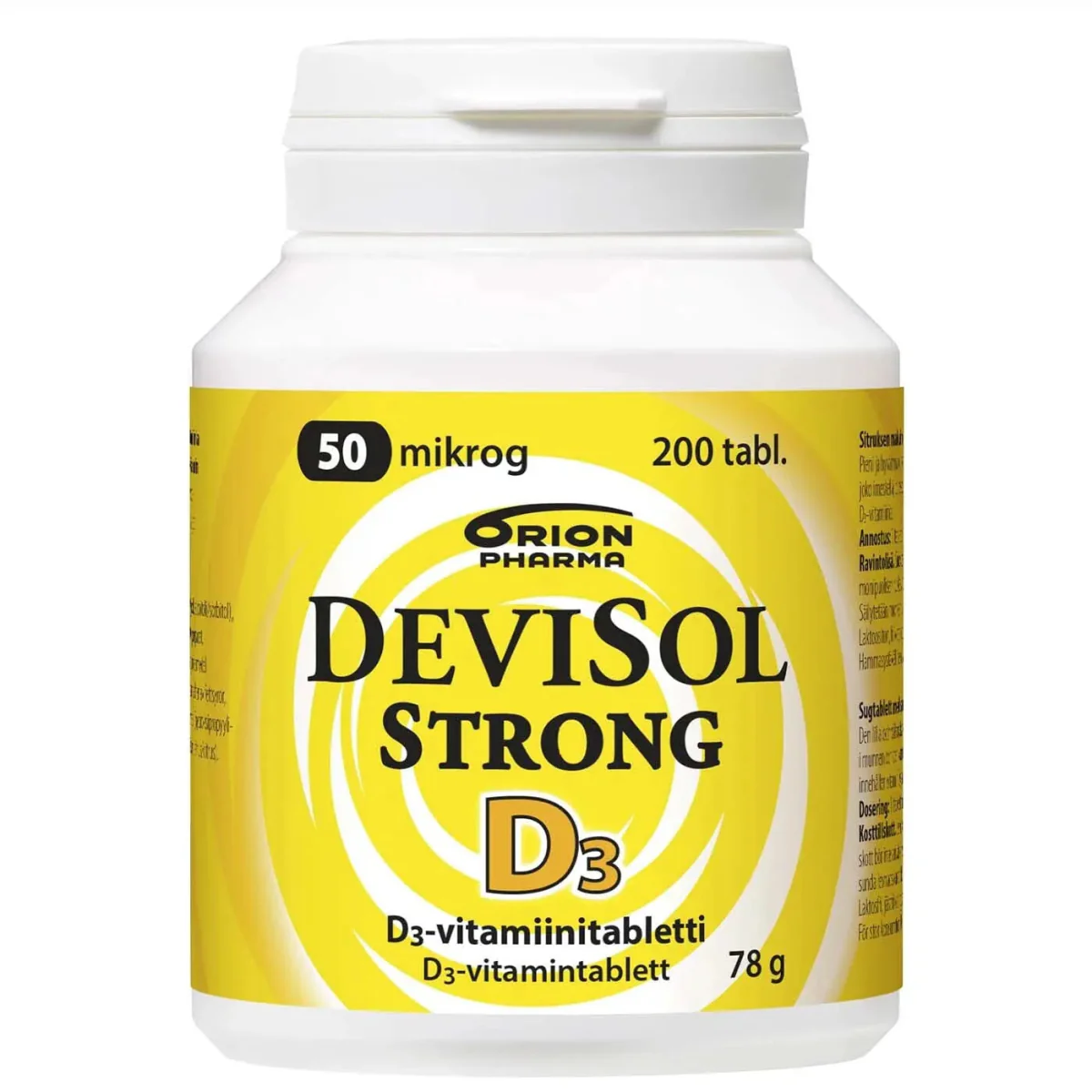 DeviSol Strong 50 mcg - D-vitamiini - Image 2