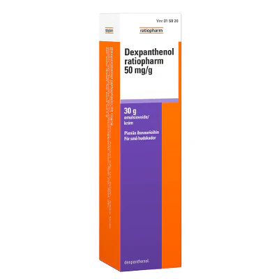 Dexpanthenol Ratiopharm 50 mg/g Emulsiovoide