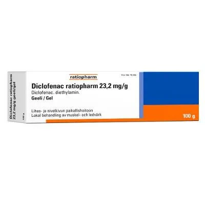 Diclofenac Ratiopharm 23,2 mg/g Geeli - Image 4